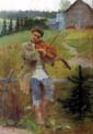 boy with violin